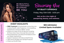 Becoming You VIP Beauty Experience - SOLD OUT