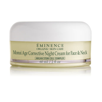 Monoi Age Corrective Night Cream Face & Neck Eminence 2 fl oz