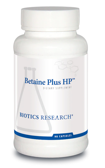 Betaine Plus HP Biotics Research 90 Capsules