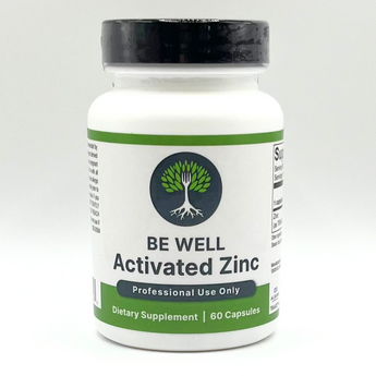 Be Well Activated Zinc 60 Capsules