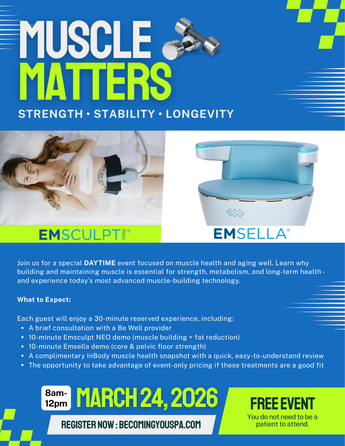 Muscle Matters: Strength • Stability • Longevity - March 24th