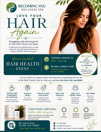 Love Your Hair Again Event - August 25th