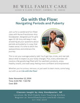 Go with the Flow: Navigating Periods and Puberty