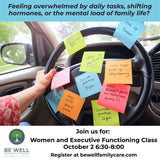 Group Visit: Women and Executive Functioning with Mandy Marshall