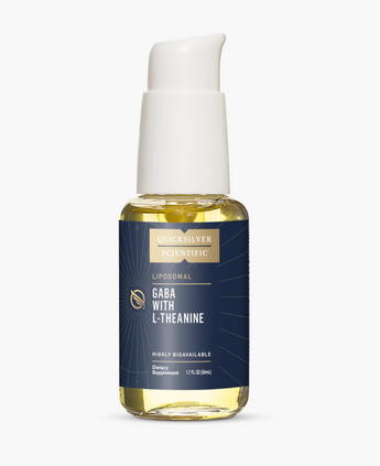 Gaba + L-Theanine Quicksilver Scientific 1.7 fl oz