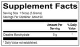 Be Well Creatine Powder 15.87 oz