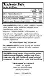 Fe-Zyme Biotics Research 100 Tablets