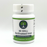 Be Well Activated Iron 60 Capsules