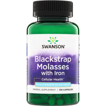 Blackstrap Molasses with Iron Swanson 120 Capsules