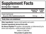 De-Stress Peptides 90 Capsules Biotics Research