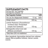 Advanced Testosterone Support Thorne 60 capsules