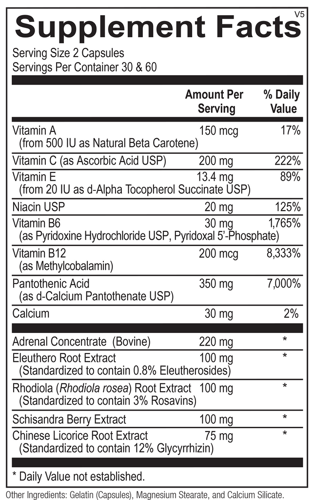 Adren-All Ortho Molecular Capsules – Be Well Family Care