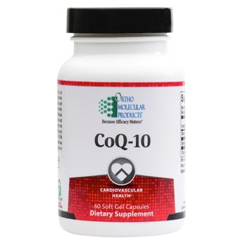 CoQ-10 100mg Ortho Molecular Gel Capsules 120