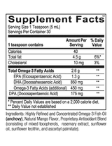 Orthomega Liquid Fish Oil Mango Ortho Molecular 30 Servings