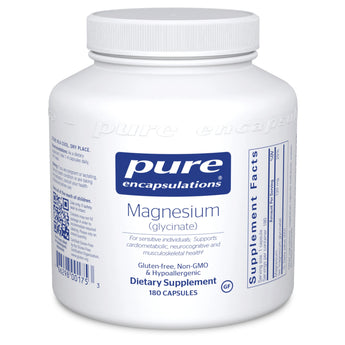 Magnesium Glycinate Pure Encapsulations 180 Capsules