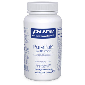 PurePals with Iron Pure Encapsulations 90 Chewable Tablets