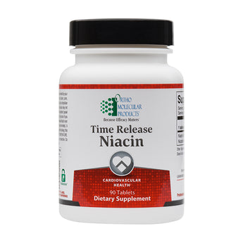 Time Release Niacin Ortho Molecular 90 Tablets