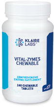 Vital-Zymes Klaire Labs 180 Chewable Tablets