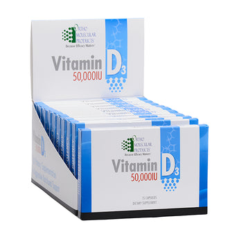Vitamin D3 50,000 IU Ortho Molecular 15 Capsules